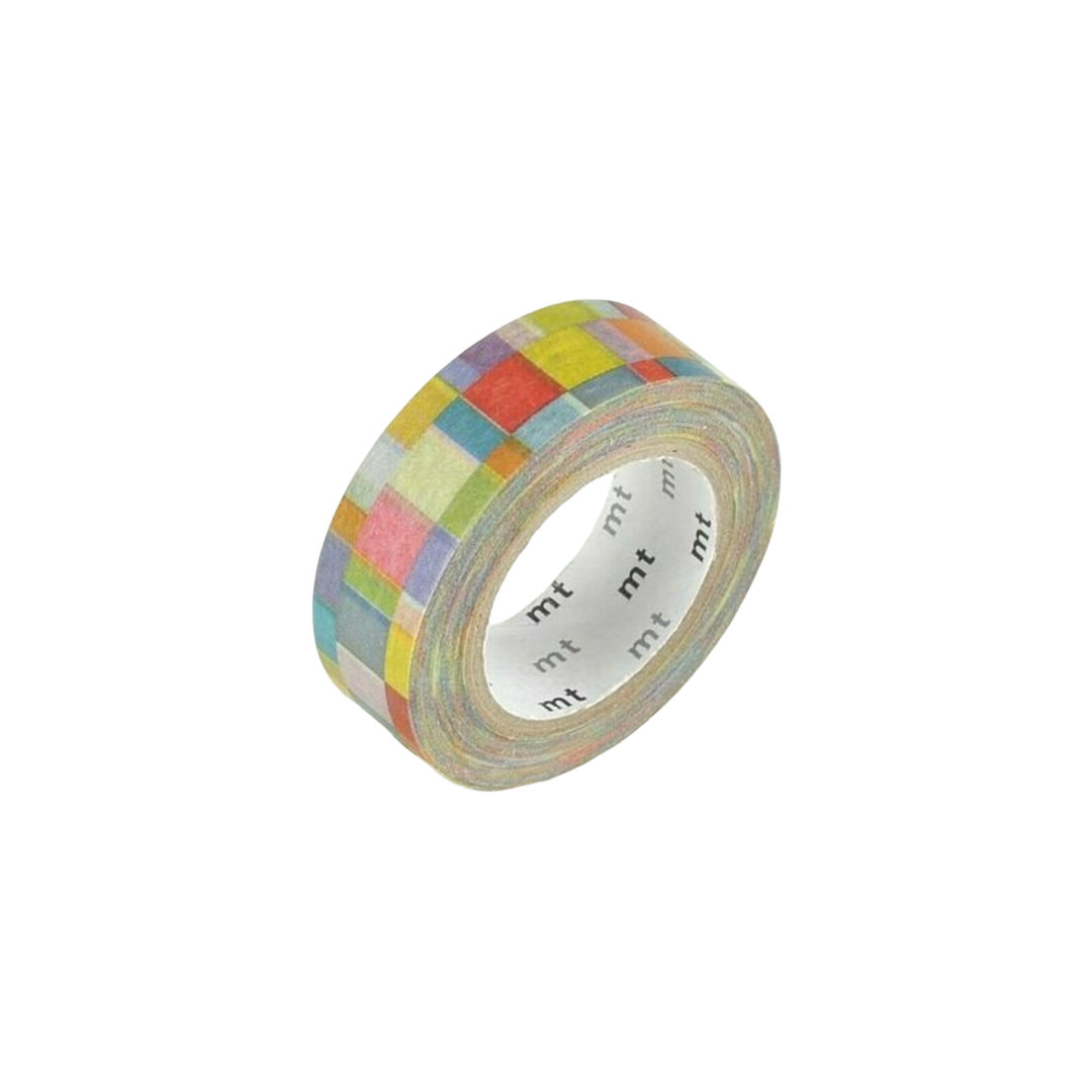 Mosaic Bright Washi Tape - 15mm (3m)