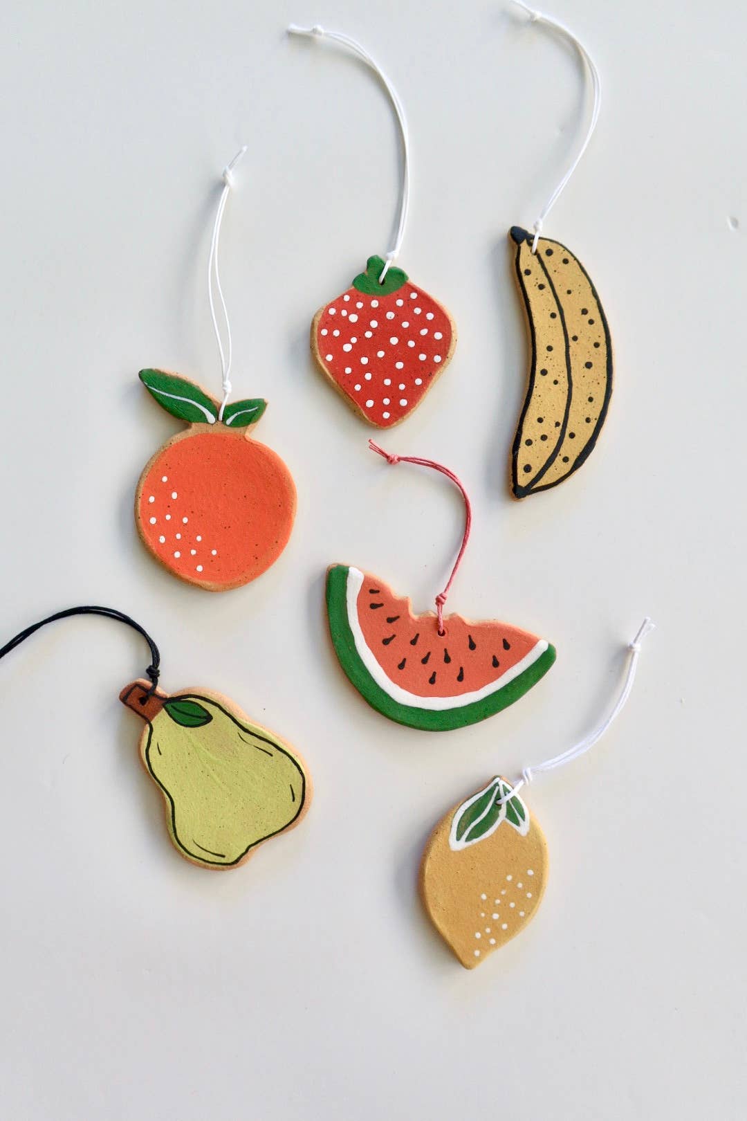 Ceramic Watermelon Ornament