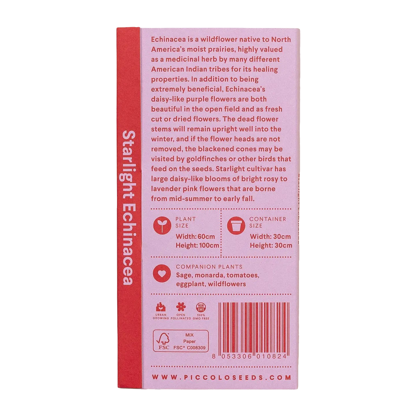 Italian Flower Seed Packets