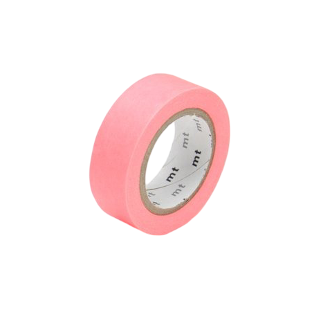 Shocking Red Washi Tape - 15mm (3m)