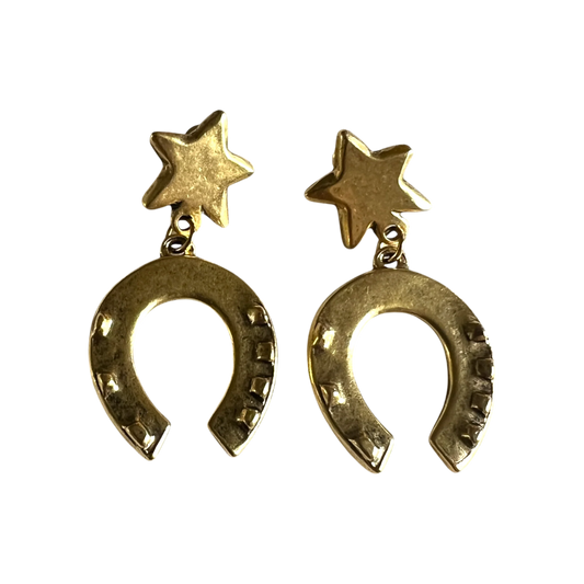 Lucky Horseshoe Earrings