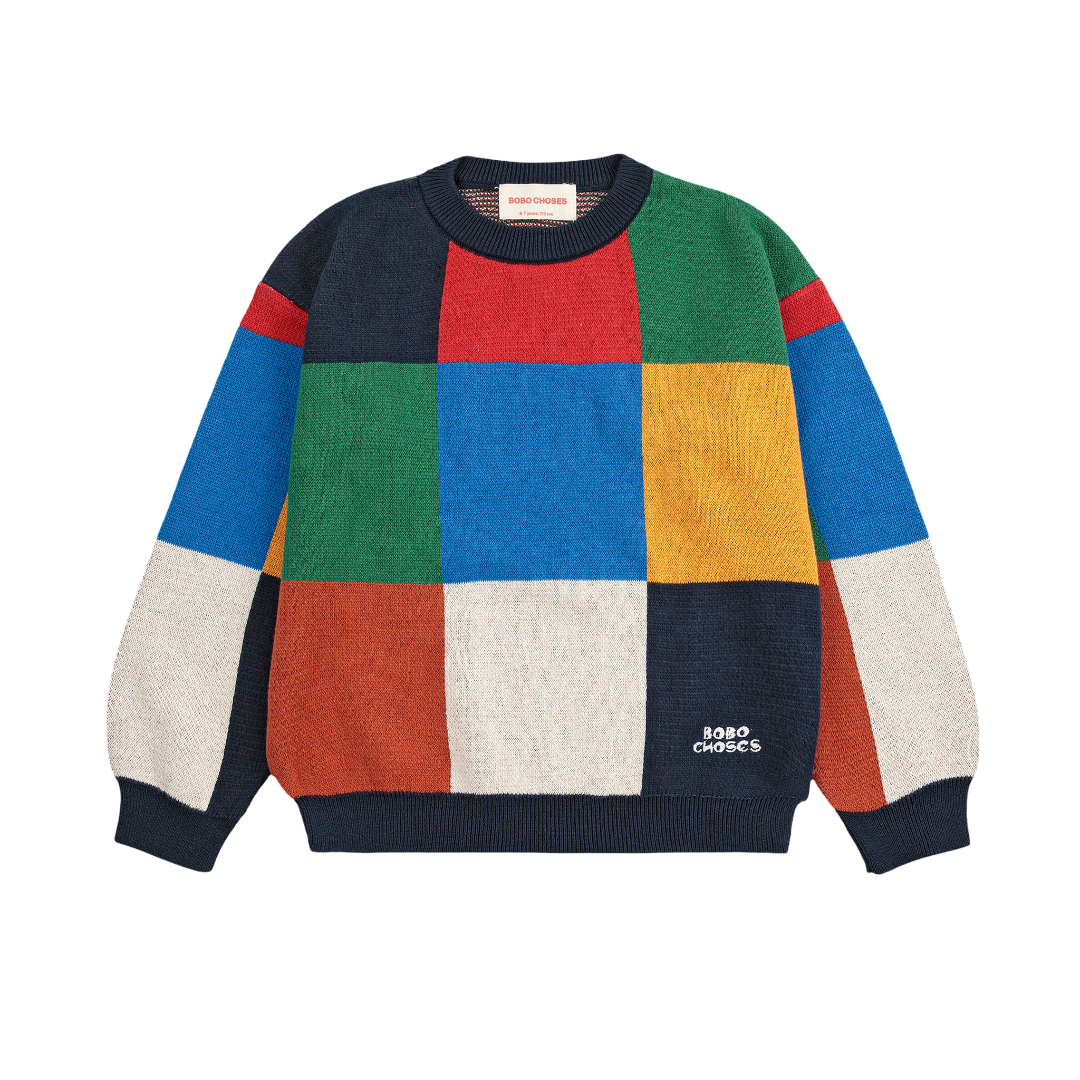 Multicolor Tiles Jumper