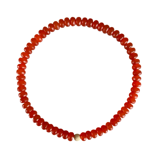 Autumn Red Monochrome Necklace