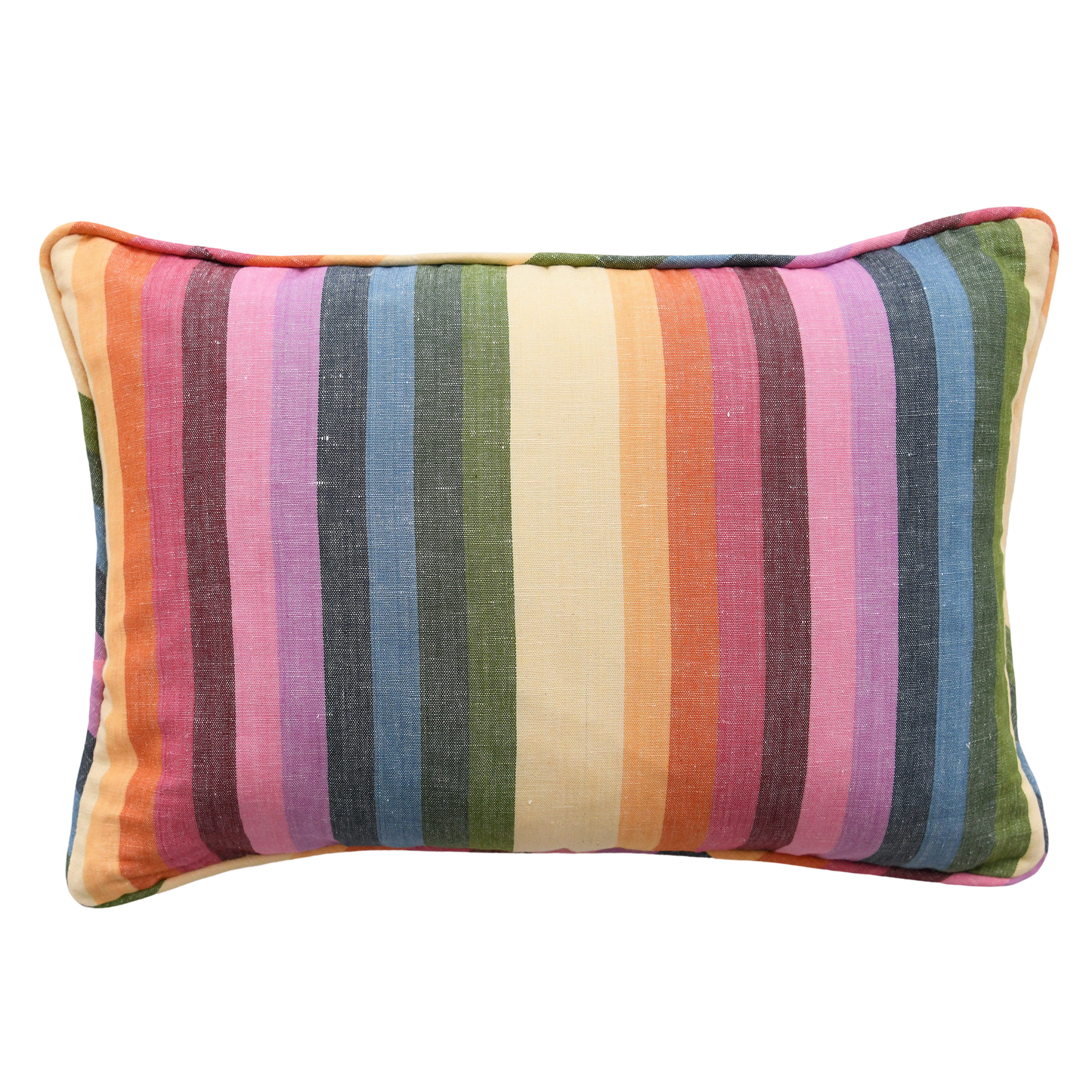 Prism Bolster with Piping