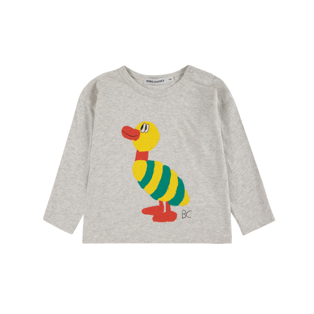 Striped Duck Long Sleeve T-Shirt
