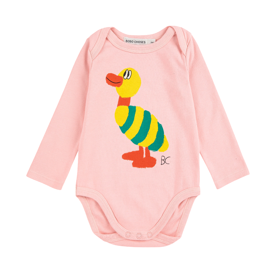 Striped Duck Onesie