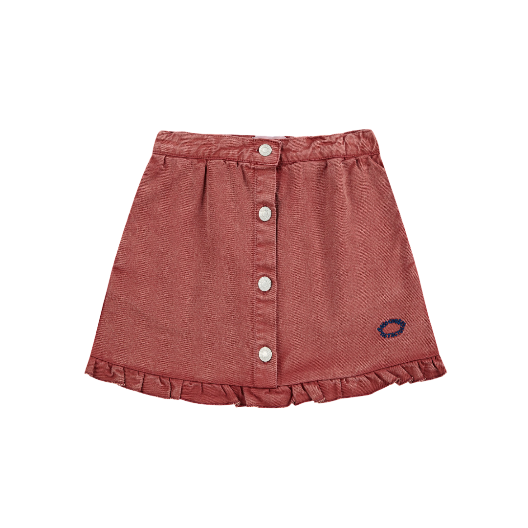 Tic Tac Toe Ruffled Skirt