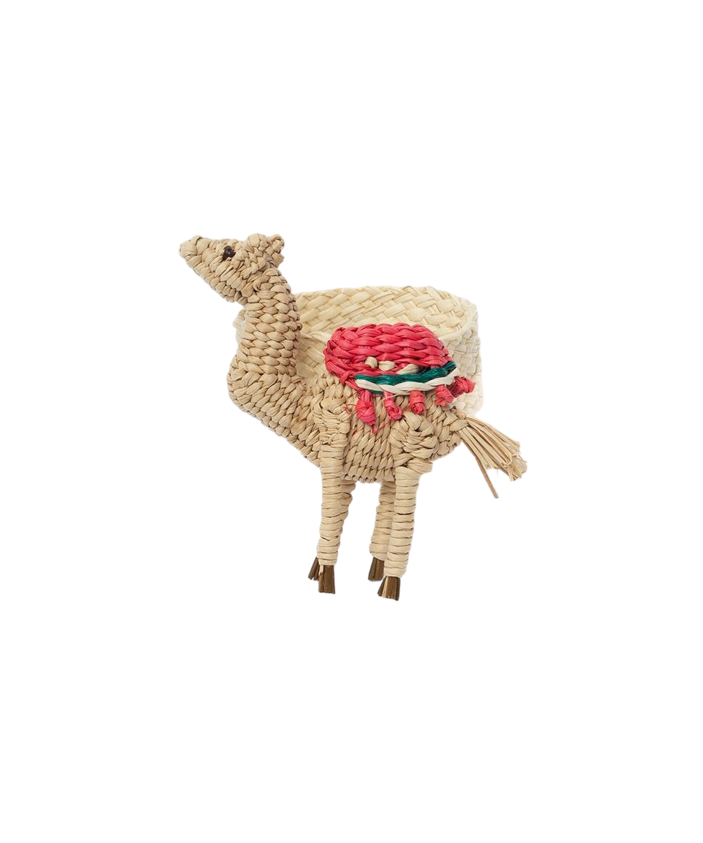 Woven Napkin Ring - Camel