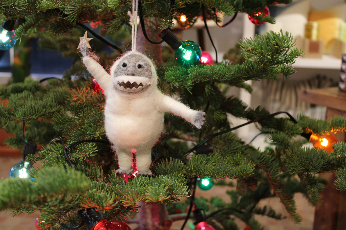 Abominable Snowman Ornament