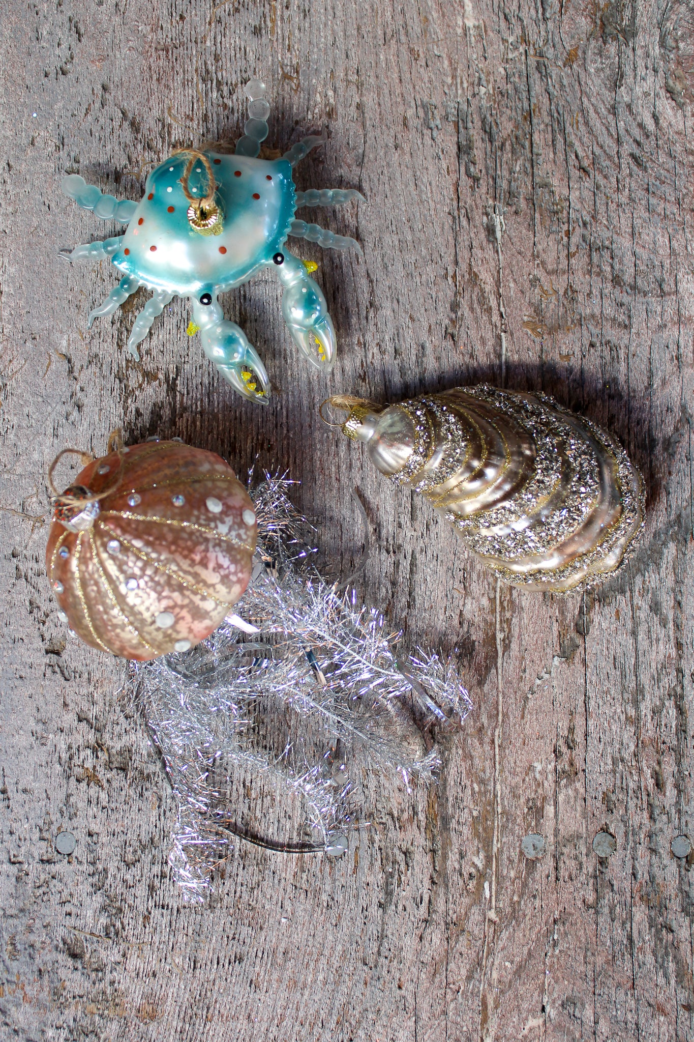 Tinsel Jellyfish Ornament