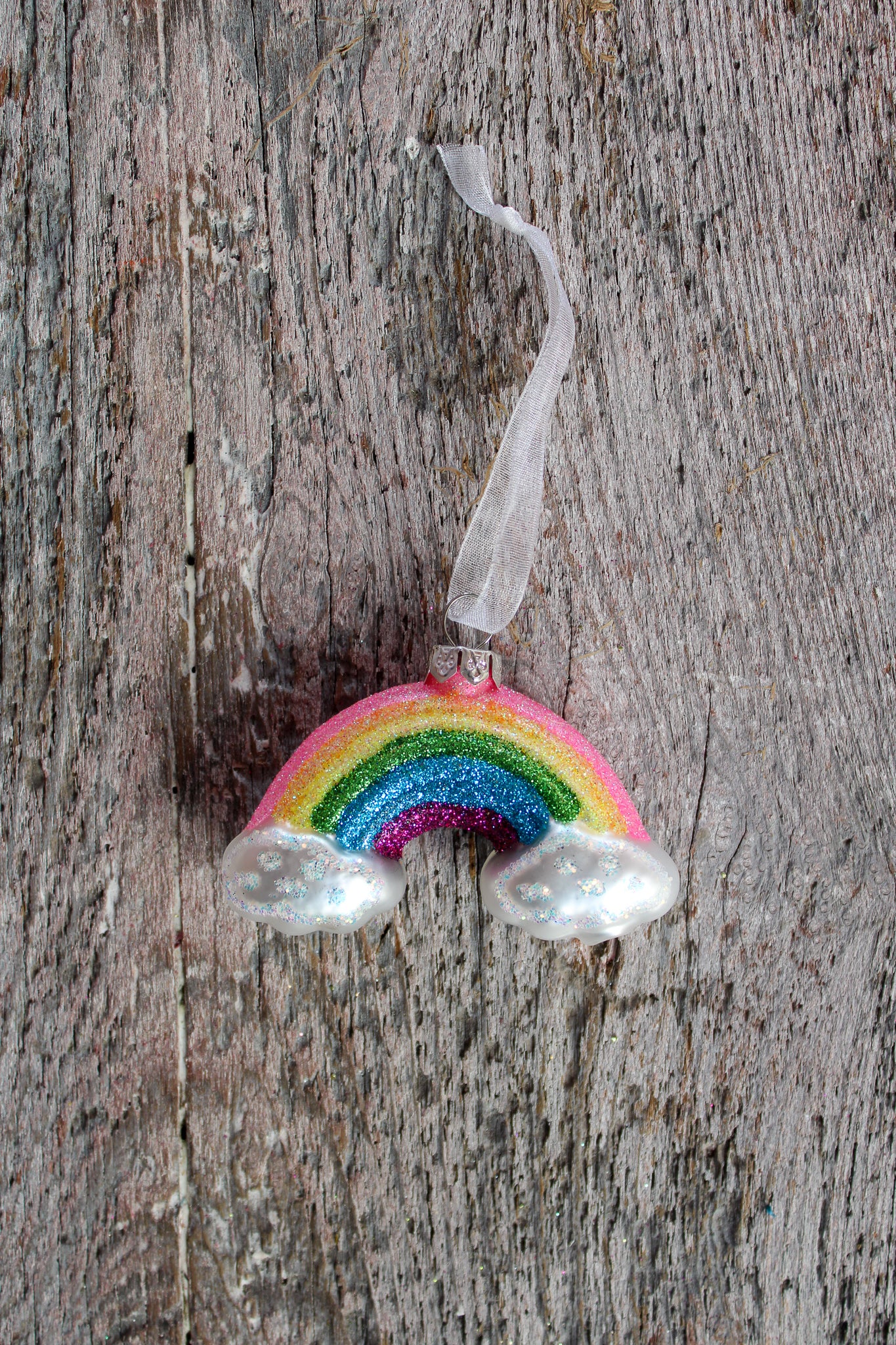 Small Neon Rainbow Ornament