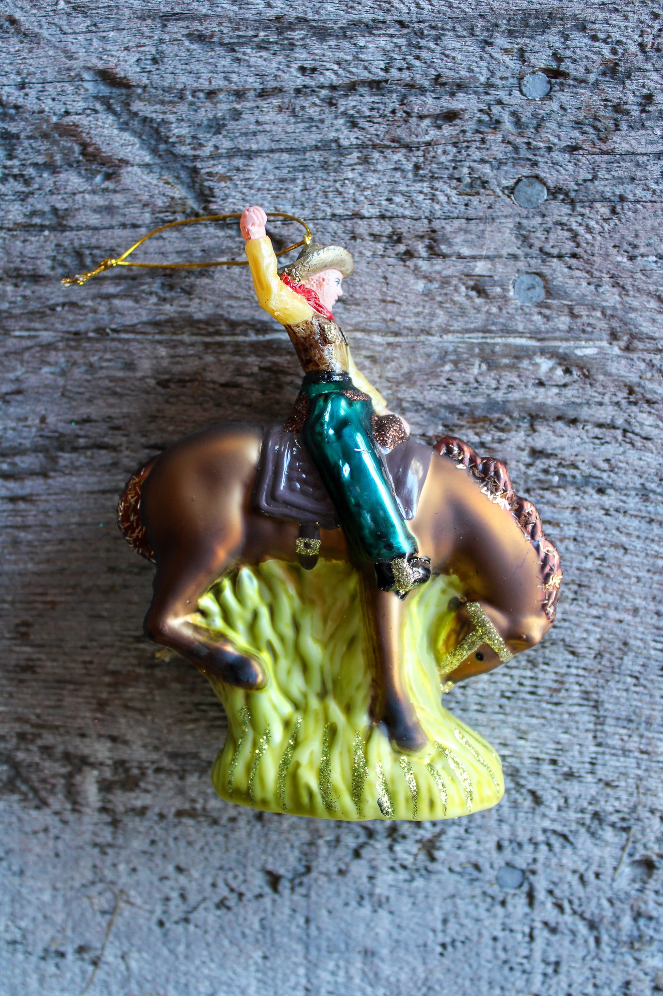Vintage Cowboy Ornament