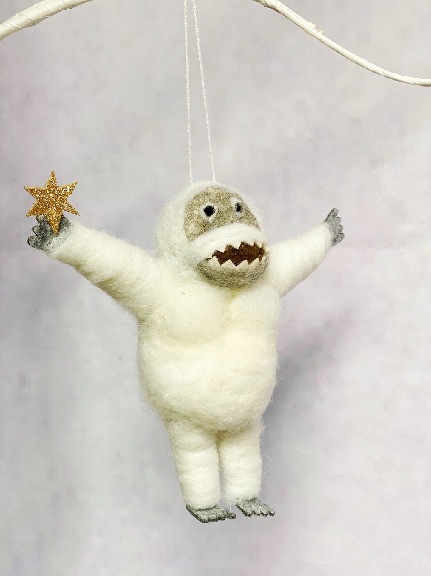 Abominable Snowman Ornament