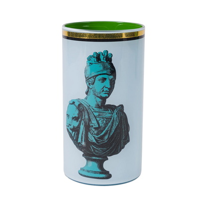 Bridie Hall Brush Pot - Roman Soldier Bust