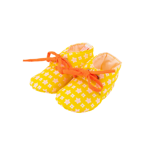 Baby Booties - Yellow Elytis