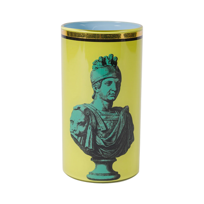 Bridie Hall Brush Pot - Roman Soldier Bust