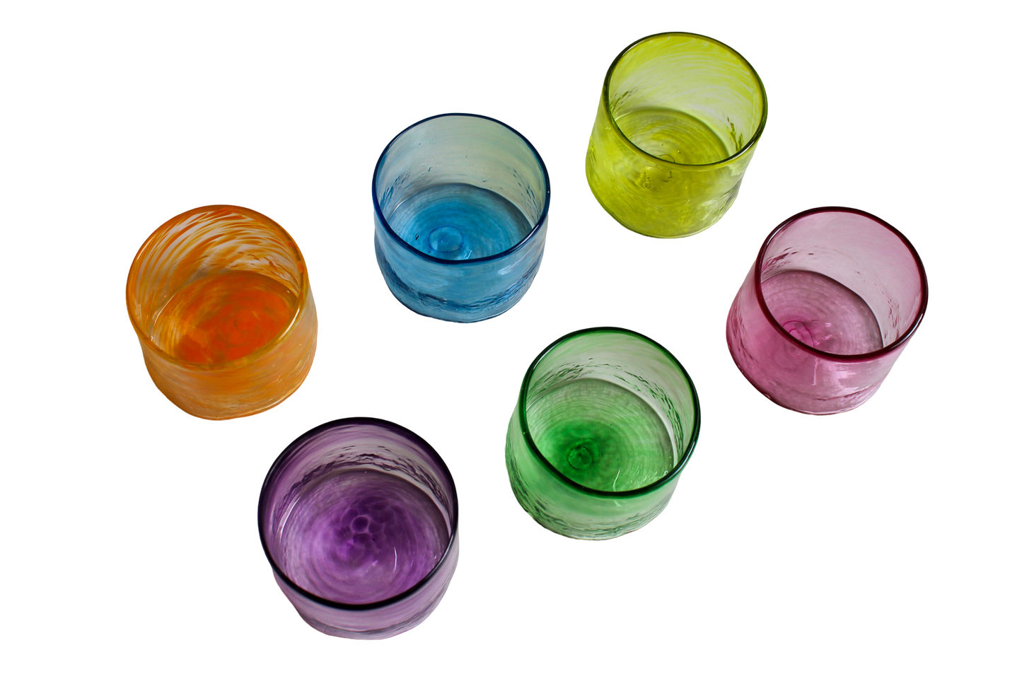 Rainbow Paradise Short Tumblers - Set of 6