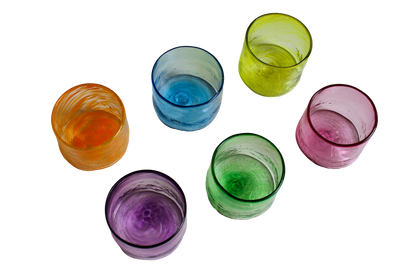 Rainbow Paradise Short Tumblers - Set of 6