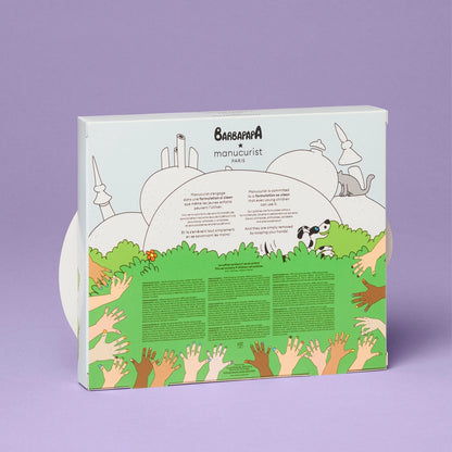 Set of 9 Kids Nail Polish - Barbapapa Family