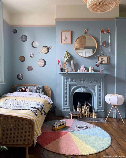 Pie Chart Wool Rug