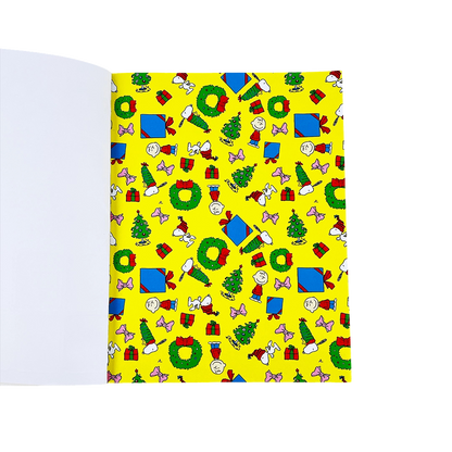 Peanuts Holiday Wrapping Paper Book