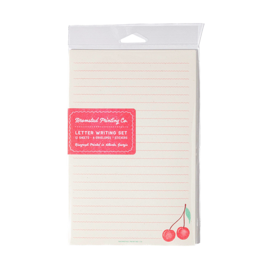 Letter Writing Set - Cherry