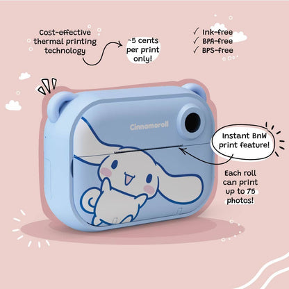 Sanrio Cinnamoroll Print Camera Kit