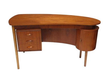 Mid Century Teak Writing Desk Designed by Kai Kristiansen