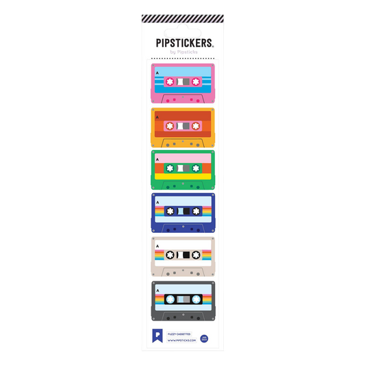 Fuzzy Cassettes Stickers