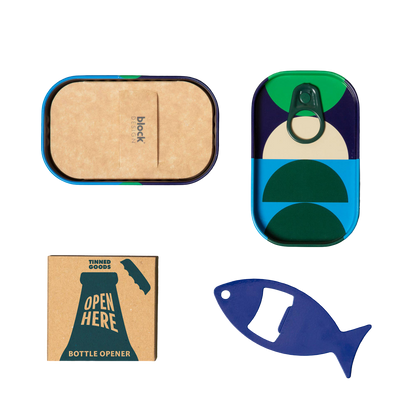 Tin Fish Bottle Opener