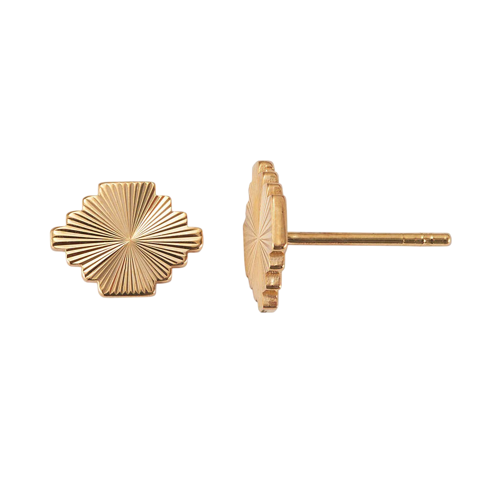 Puzzle Stud Earrings