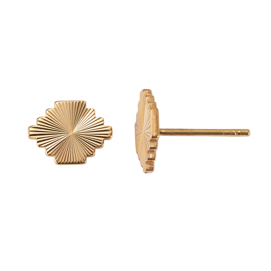 Puzzle Stud Earrings
