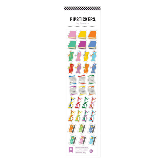 Borrow, Read, Repeat Stickers