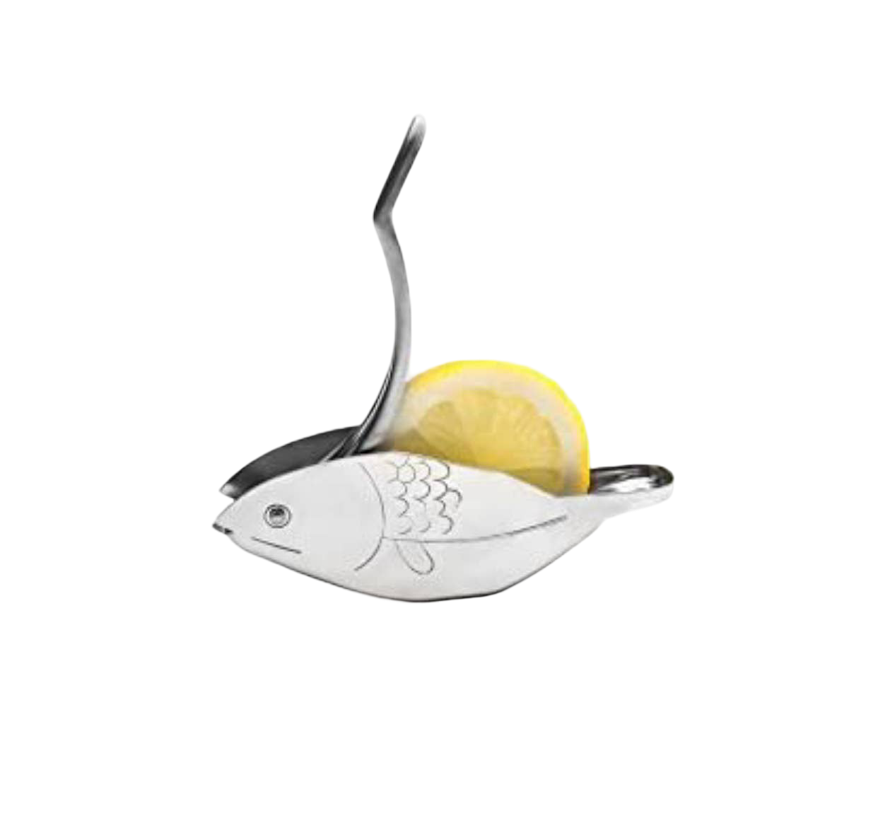 Steel Fish Lemon Squeezer