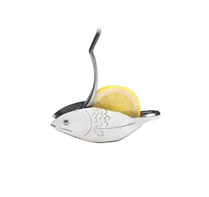 Steel Fish Lemon Squeezer