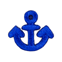 Anchor Embroidered Sticker Patch