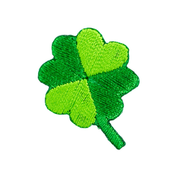 Four Leaf Clover Embroidered Sticker Patch