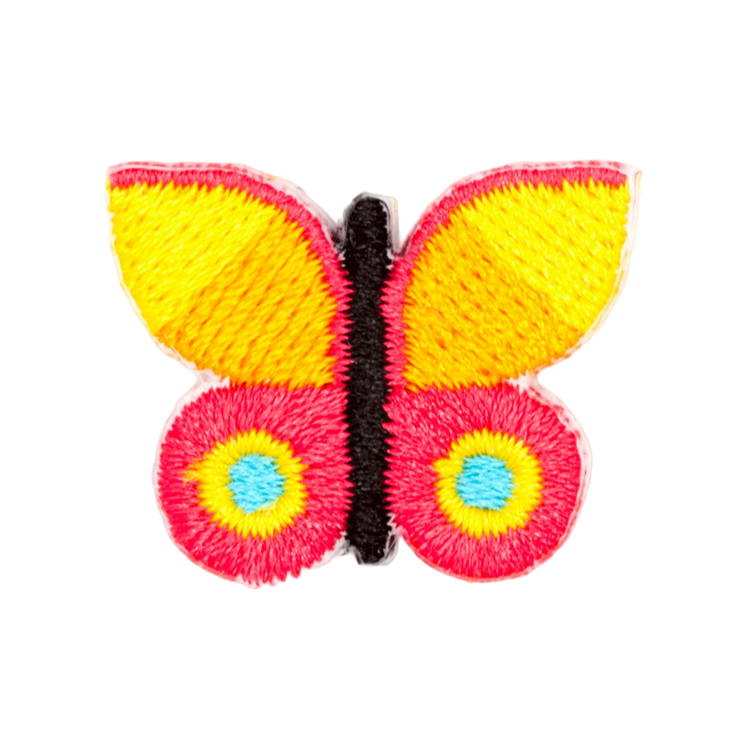 Butterfly Embroidered Sticker Patch