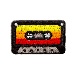 Mix Tape Embroidered Sticker Patch