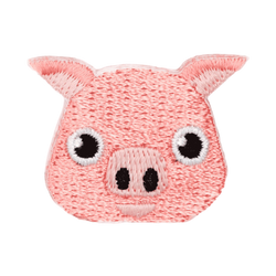 Pig Embroidered Sticker Patch