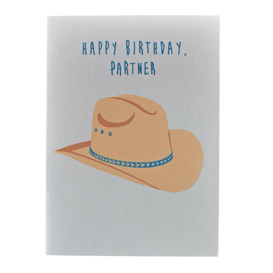 Happy Birthday Partner Card