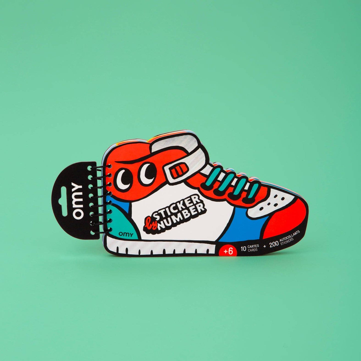 Sticker by Numbers Book - Sneakers