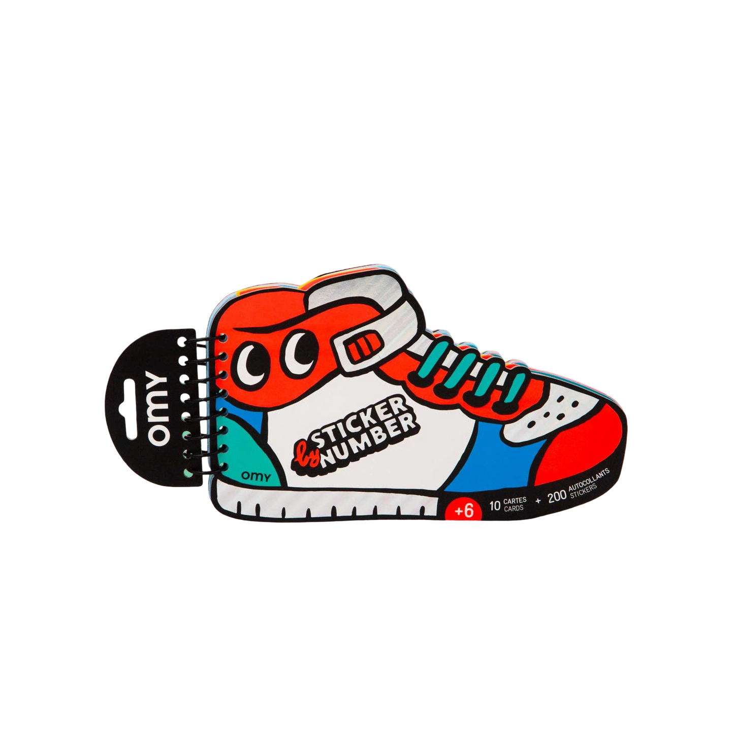 Sticker by Numbers Book - Sneakers