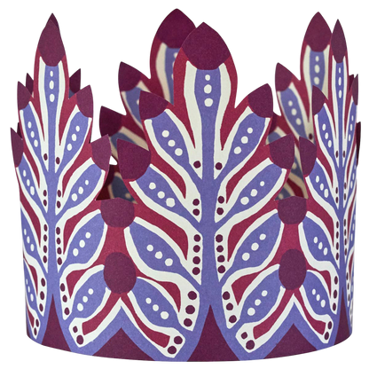 Set of Six Paper Party Coronets