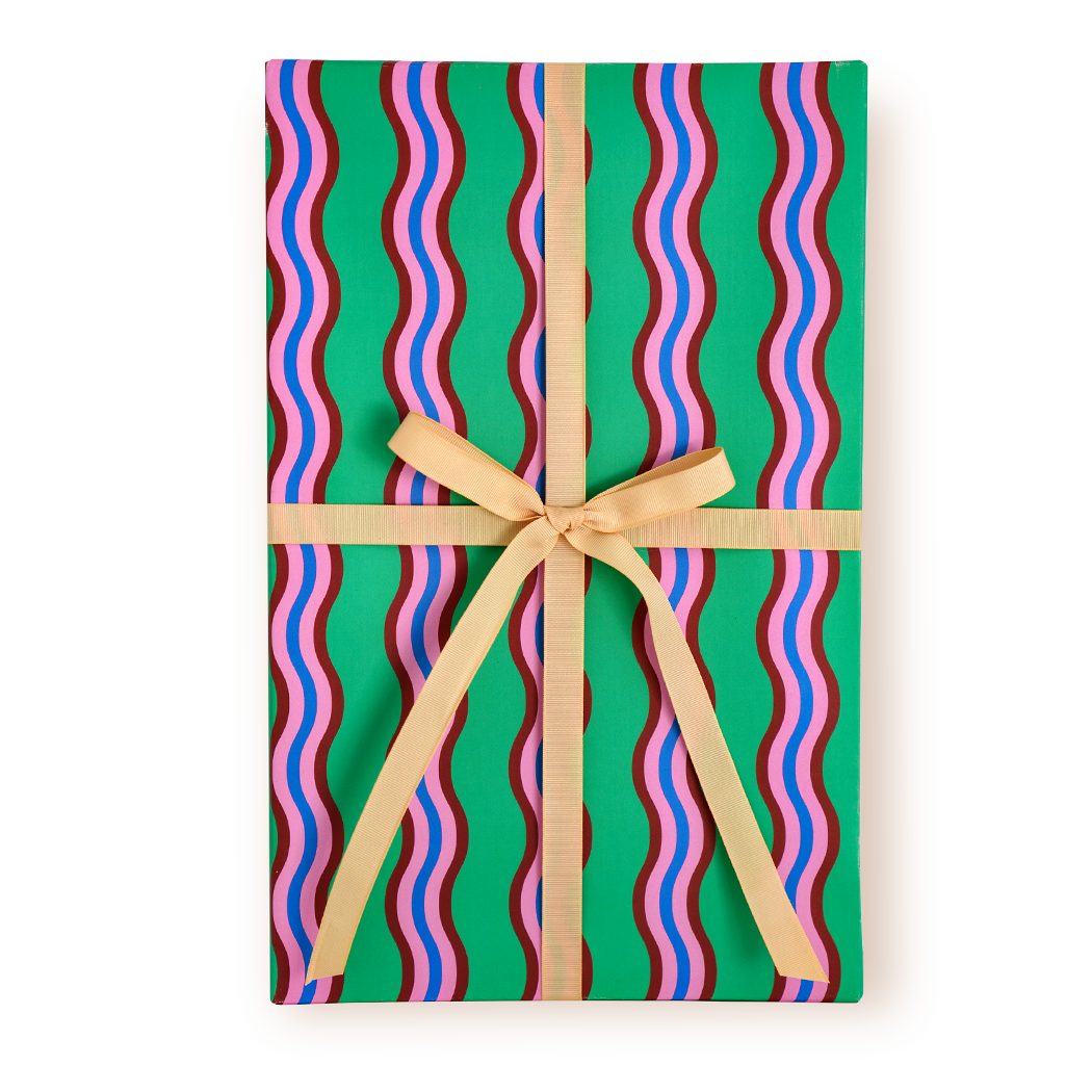 Scallion Wrapping Paper - Roll of 3 Sheets