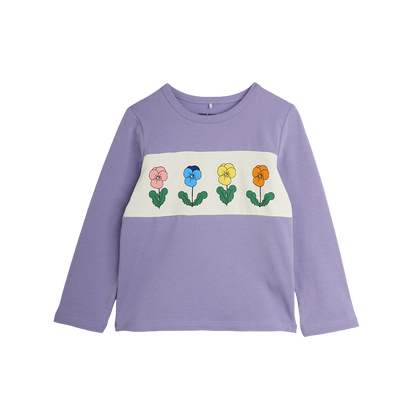Violas Long Sleeve Top - Purple