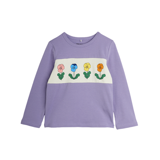 Violas Long Sleeve Top - Purple