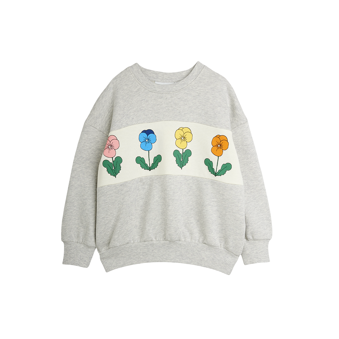 Violas Sweatshirt - Grey Melange