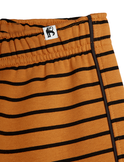Striped Sweatpants - Brown