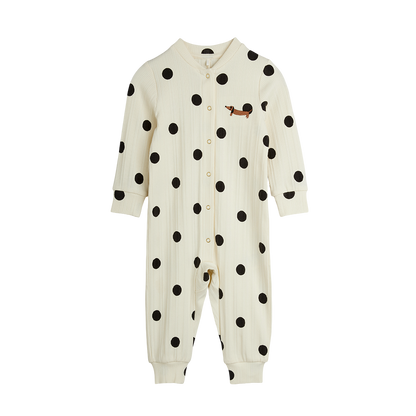 Dots All Over Print Dog Jumpsuit